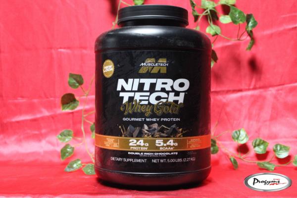 NITROTECH WHEY GOLD  5 LB DOUBLE RICH CHOCOLATE