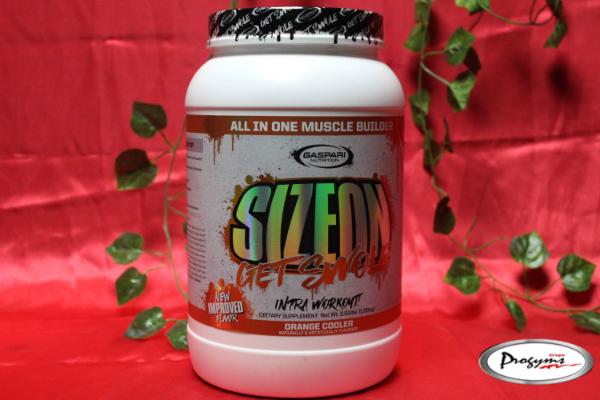 SIZE ON 3.49 GASPARI ORANGE COOLER