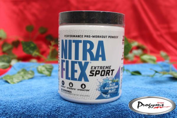 NITRAFLEX EXTREME SPORT 20 SERV BLUE RASPBERRY BLAST